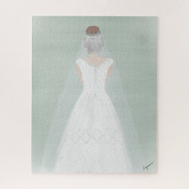 Puzzle Tarjeta de novia