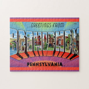 Puzzle Tarjeta postal de Belén PA 11x14