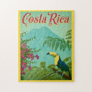 Puzzle Tarjeta postal de Costa Rica tropical