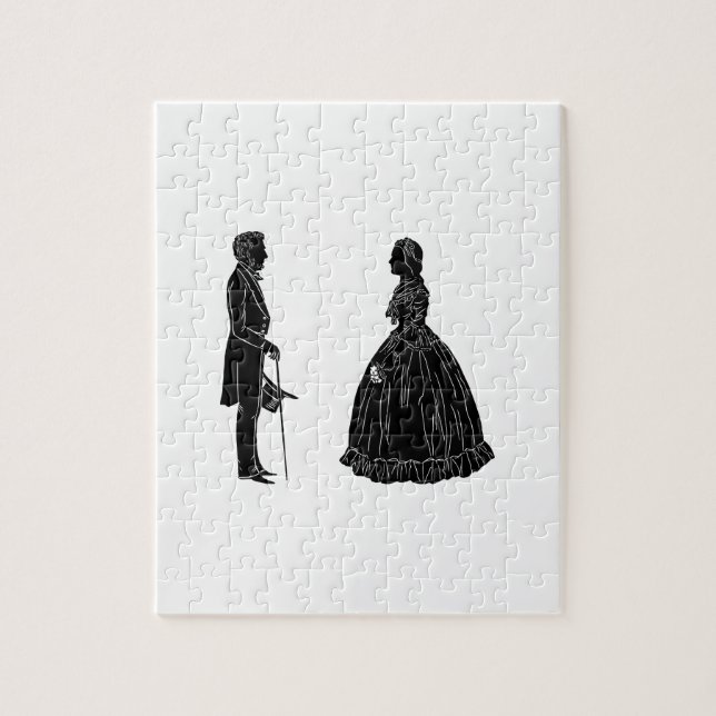 Puzzle Tarjeta postal de invitación (Vertical)