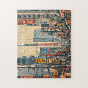 Puzzle Tarjeta postal de Tokio (4)