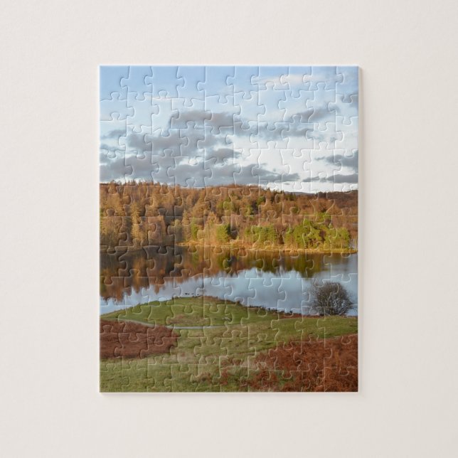 Puzzle Tarn Hows - Distrito del Lago Inglés (Vertical)