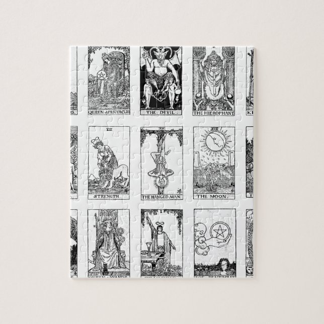 Puzzle tarot antiguo (Vertical)