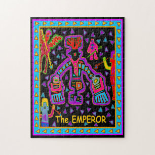 PUZZLE TAROT CARD - EL EMPERADOR