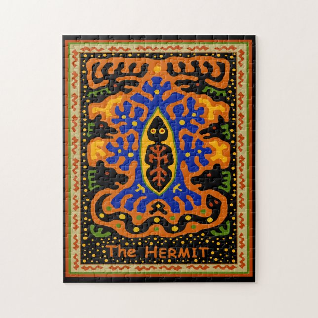 PUZZLE TAROT CARD - EL ERMITAÑO (Vertical)