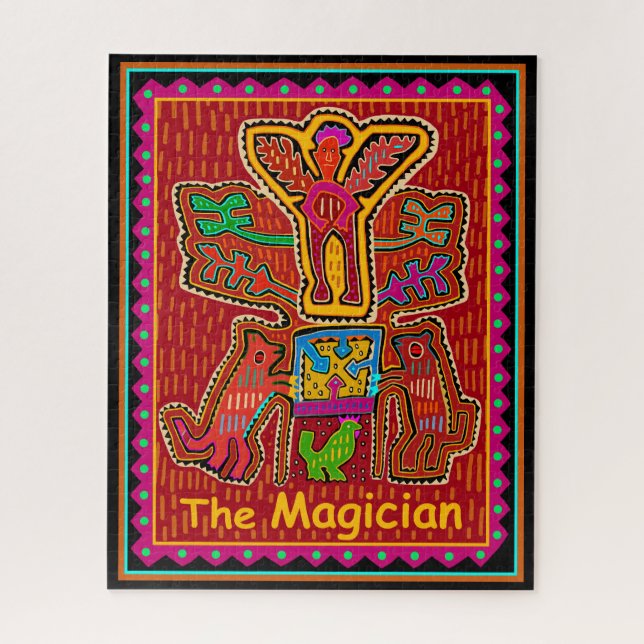PUZZLE TAROT CARD - EL MAGO (Vertical)