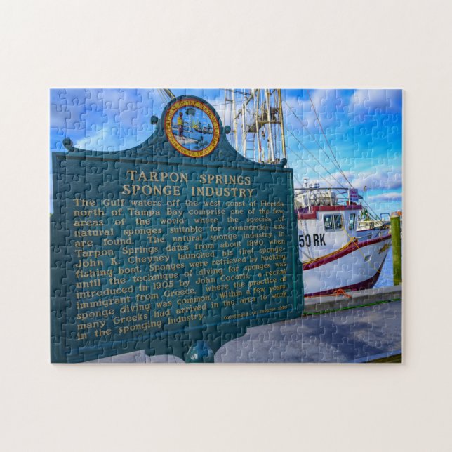 Puzzle Tarpon Springs Florida (Horizontal)