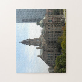 Puzzle Tarrant County Courthouse West Corner - W. Belknap