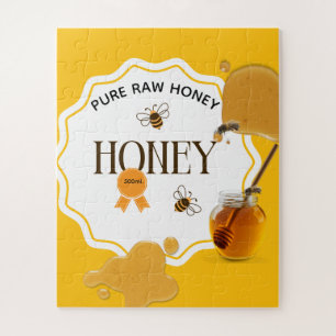 Puzzle Tarro de Miel Abeja de Miel Panal de Abejas Colmen