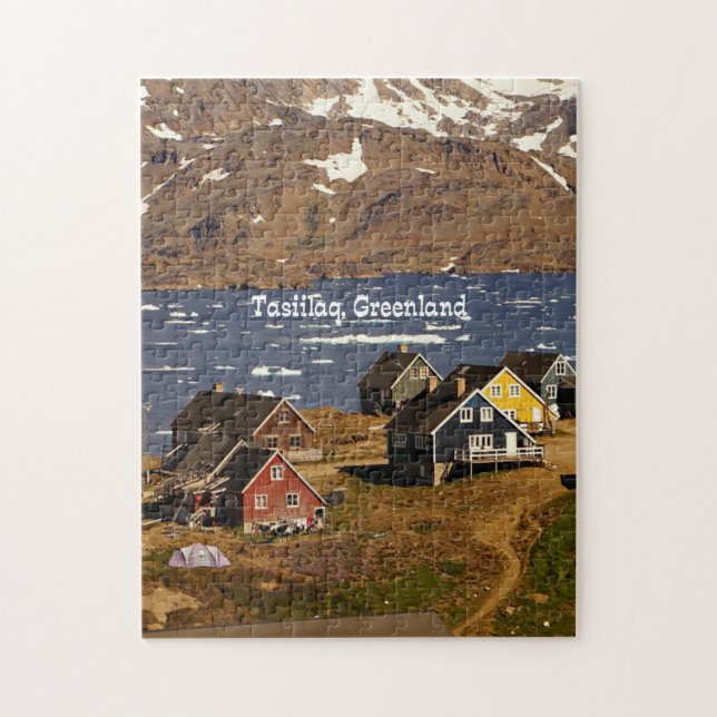 Puzzle Tasiilaq, Groenlandia (Vertical)