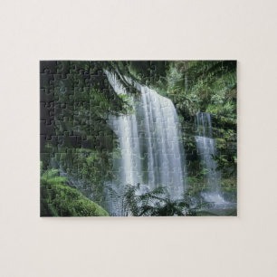 Puzzle Tasmania, Parque Nacional Mt. Field, Russell Falls