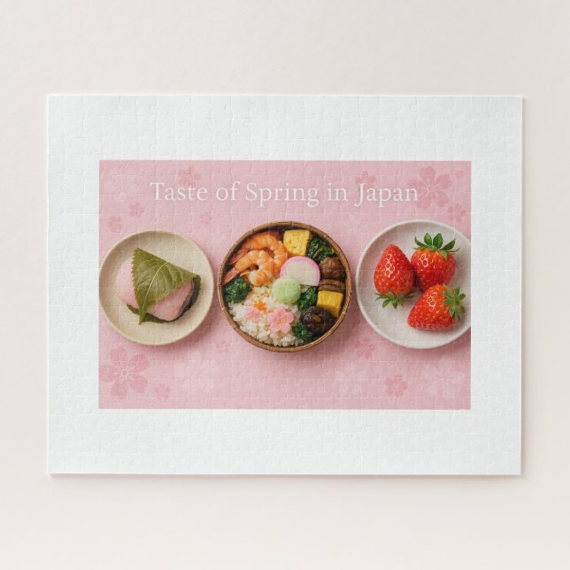 Puzzle 「Taste of Spring in Japan」 (Horizontal)