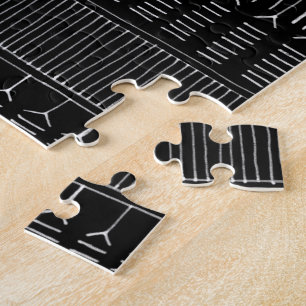 Puzzle Tatuaje inuit - negro