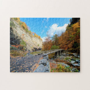 Puzzle Taughannock baja parque de estado