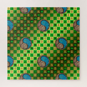 Puzzle Tauro & Dragón de Agua