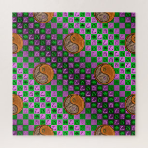 Puzzle Tauro & Gallo de Madera