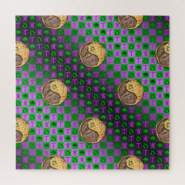 Puzzle Tauro & Jabalí de Fuego (Vertical)