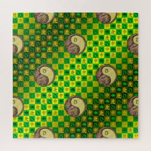 Puzzle Tauro & Mono de Metal
