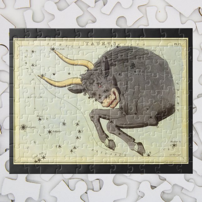 Puzzle Taurus Bull, el espejo de la vieja constelación de (Subido por el creador)