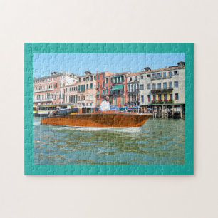 Puzzle Taxi acuático de Venecia
