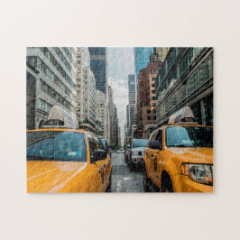 Puzzle Taxi Cabs de Nueva York.