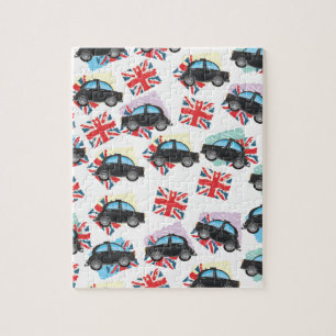 Puzzle taxi negro