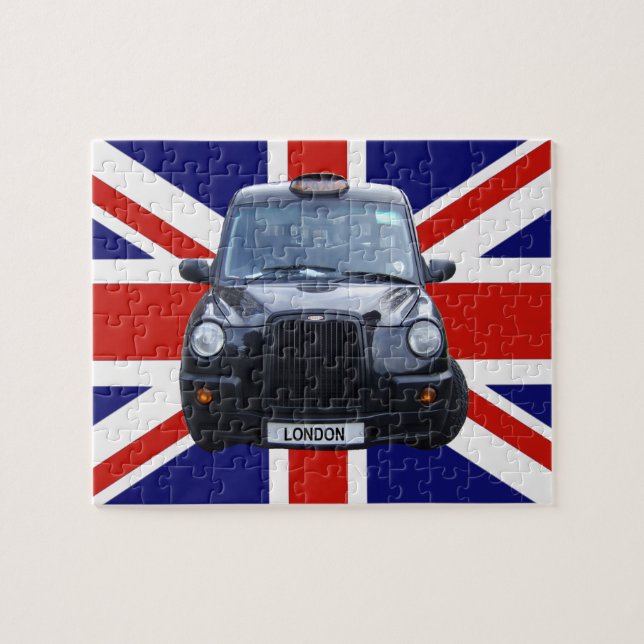 Puzzle Taxi negro de Londres (Horizontal)