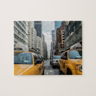 Puzzle Taxis amarillos de Nueva York