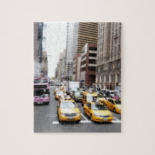Puzzle Taxis de la ciudad de Nueva York