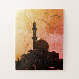 Puzzle Taxis de la mezquita de Bagdad Irak antiguo