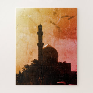 Puzzle Taxis de la mezquita de Bagdad Irak antiguo