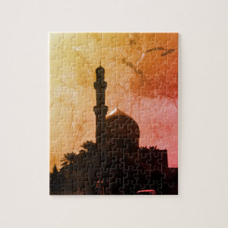 Puzzle Taxis de la mezquita de Bagdad Irak antiguo