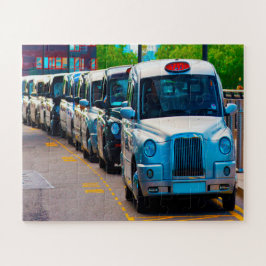 Puzzle Taxis de Londres del Reino Unido