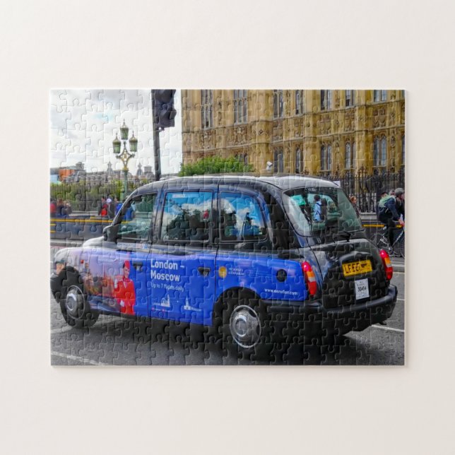 Puzzle Taxis de Londres Reino Unido (Horizontal)