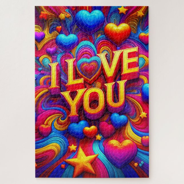 Puzzle Te Amo (Vertical)