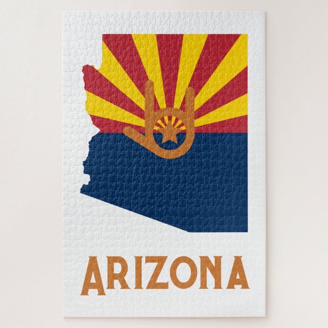 Puzzle Te amo, Arizona (Vertical)