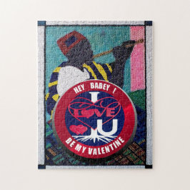 PUZZLE ...TE AMO CON TODAS MIS JIGSANAS DE CORAZÓN