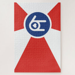 Puzzle Te amo la bandera wichita