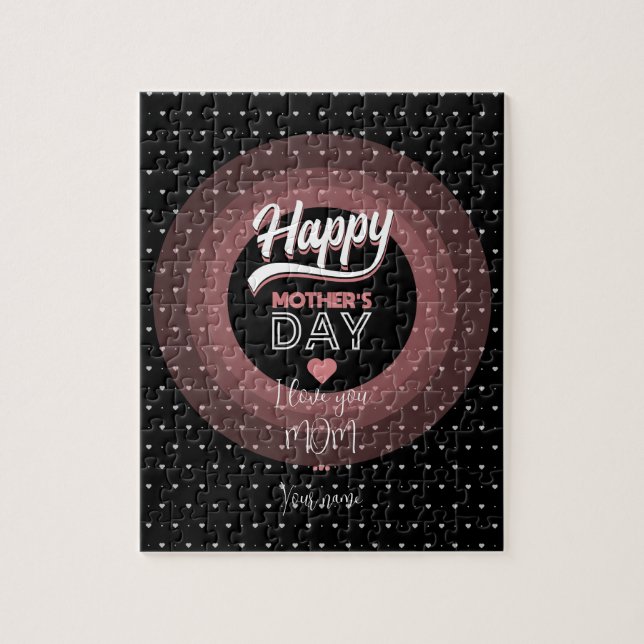 Puzzle Te amo mamá (Vertical)