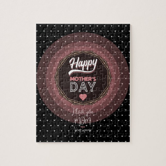 Puzzle Te amo mamá (Vertical)