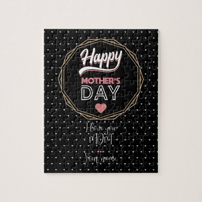 Puzzle Te amo mamá (Vertical)