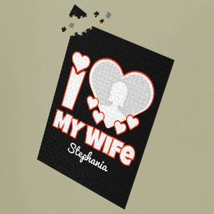 Puzzle Te Amo Mi Esposa Personalizado – Agrega Nombre y F