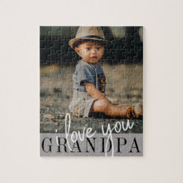 Puzzle Te amo Personalizado abuelo.