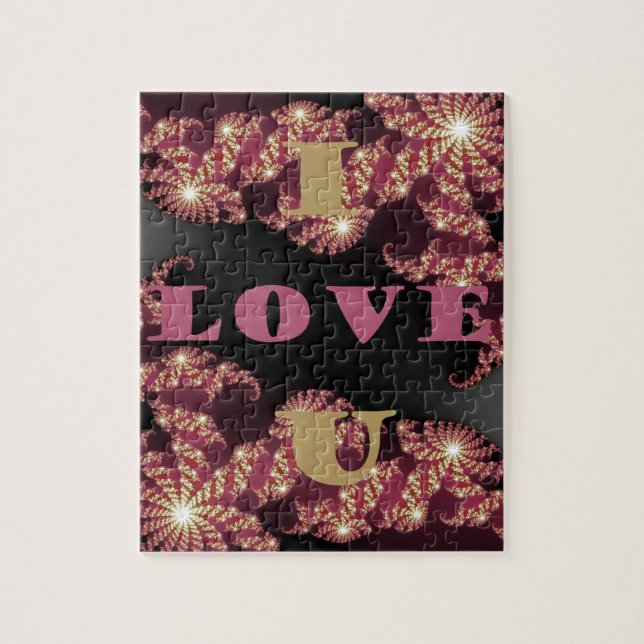 Puzzle Te Amo Querido (Vertical)