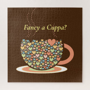 Puzzle ¿Te apetece un Cuppa? Té, eso es.