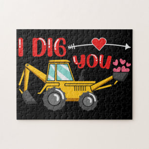Puzzle Te Cavo Backhoe Valentine