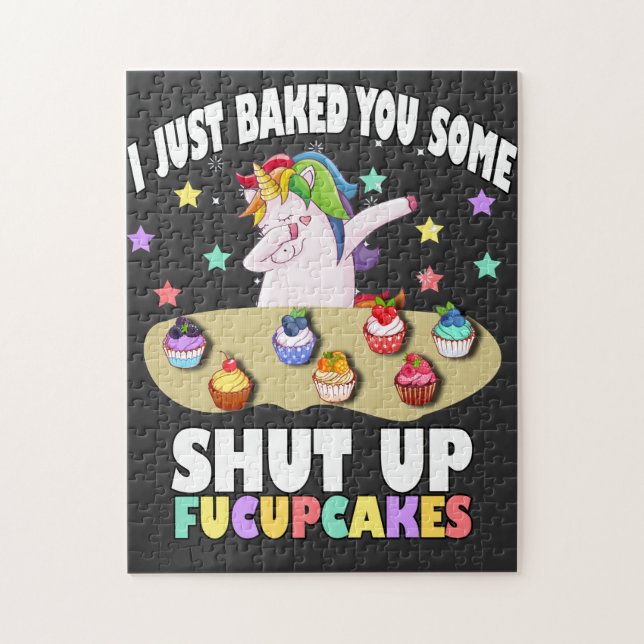 Puzzle te he horneado unas camisetas de fucupcakes (Vertical)