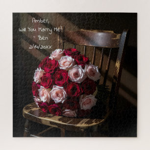 Puzzle ¿Te Quieres Casar Conmigo Manera Romántica de Pr