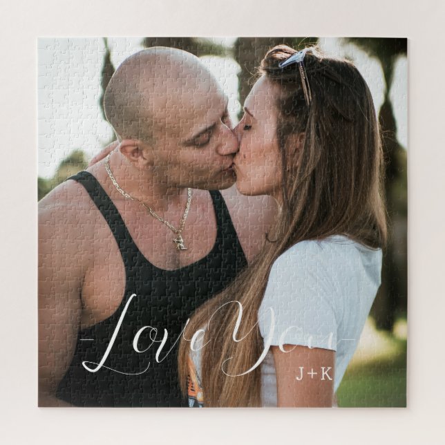 Puzzle Te quiero, pareja de amor (Vertical)
