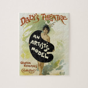Puzzle Teatro de Daly ~ Modelo de artista